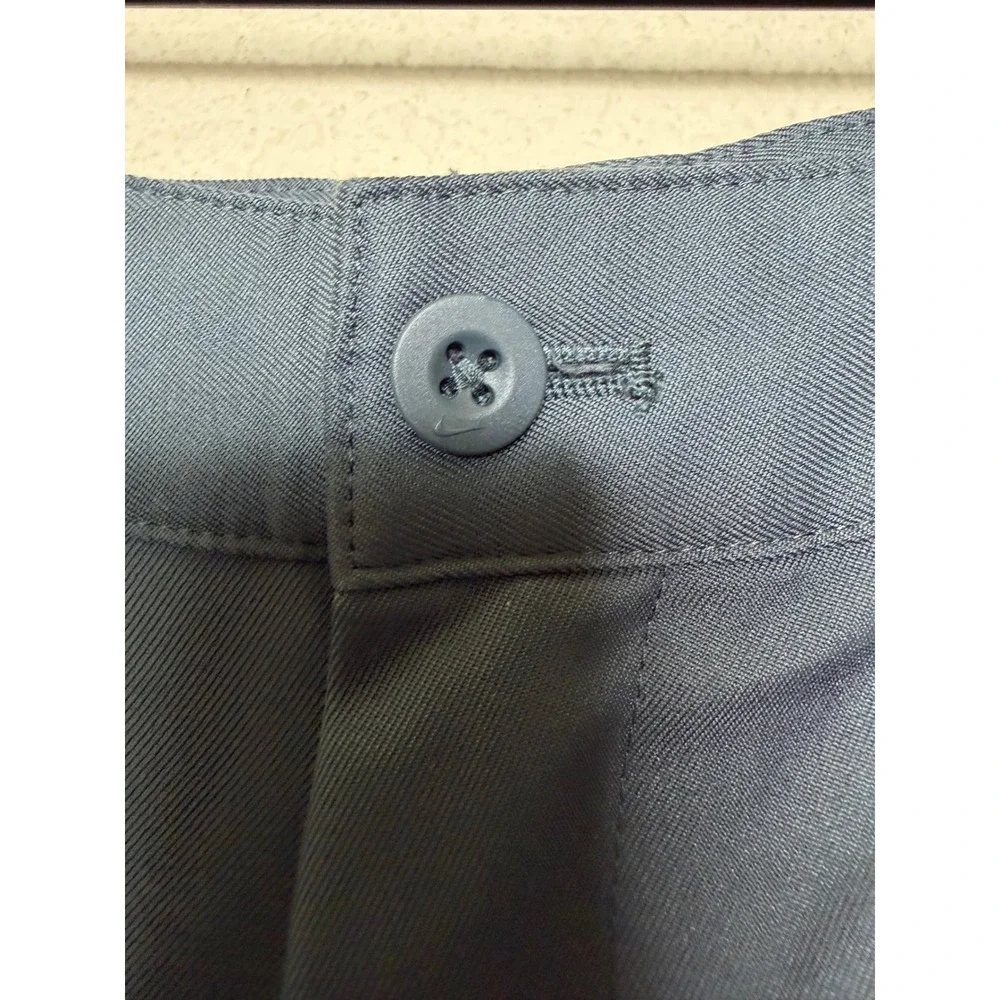 Nike Golf Dri-FIT Pants 36x34 Black Standard Fit Flat Front Performance Trousers